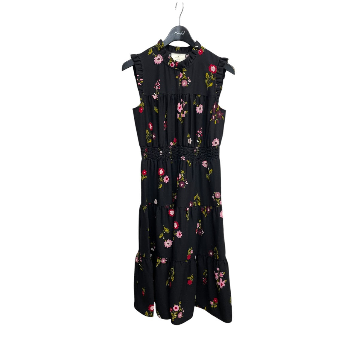 Kate Spade 花柄ノースリーブワンピース 古着・中古-1枚目のアイテム画像