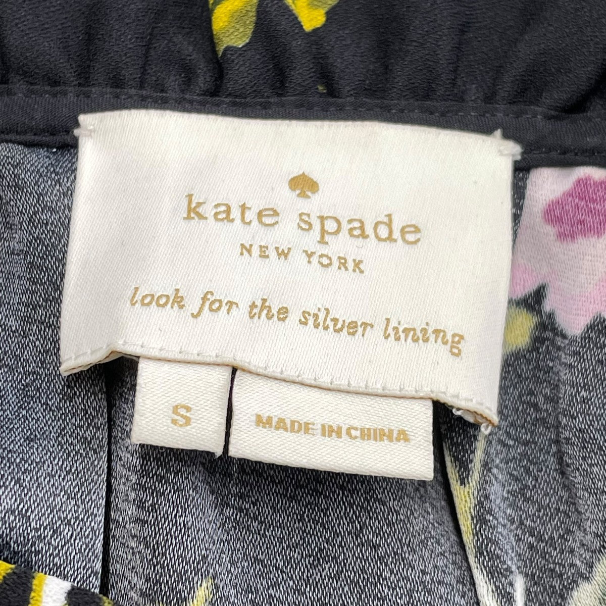 Kate Spade 花柄ノースリーブワンピース 古着・中古-7枚目のアイテム画像