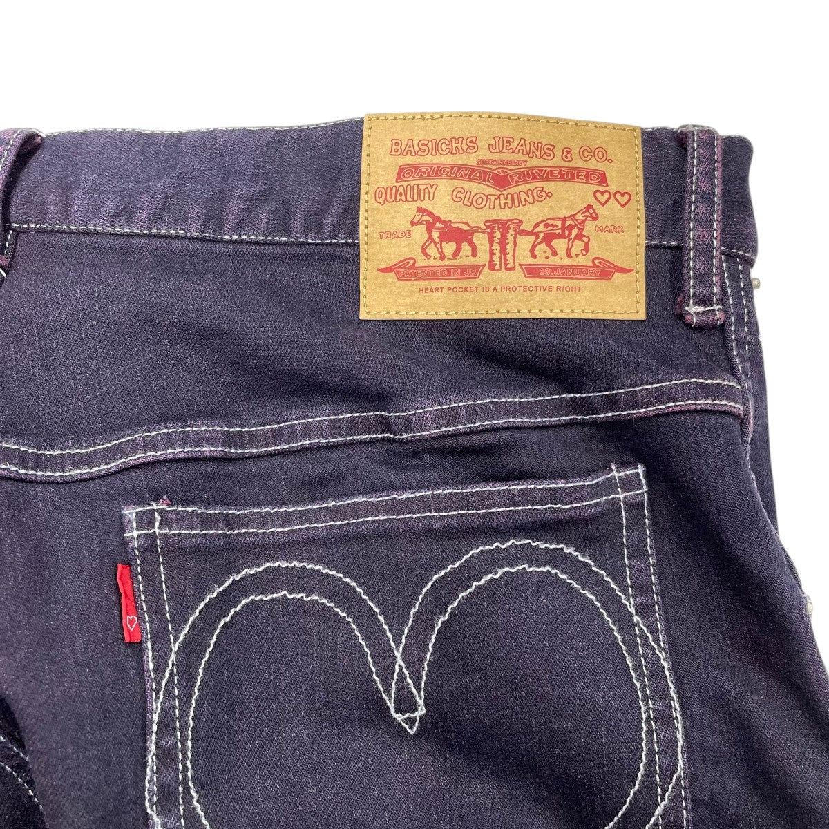 BASICKS Midnight Indigo DenimデニムパンツS0-0600 古着・中古-4枚目のアイテム画像