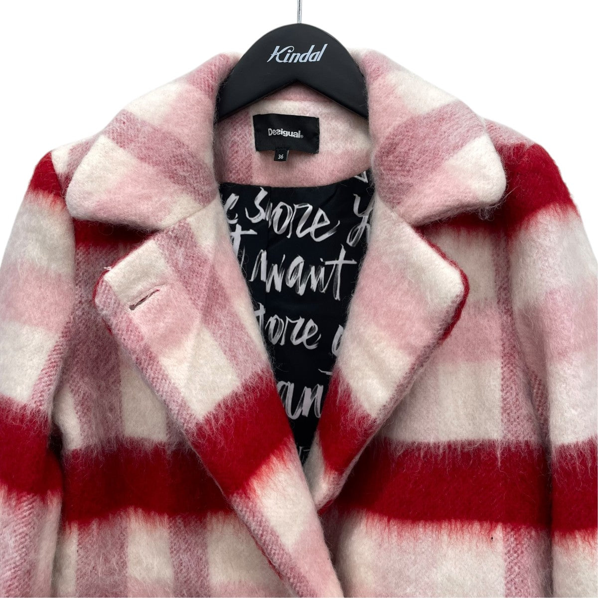 Desigual NORAオーバーコート19WWEWX8 古着・中古-3枚目のアイテム画像