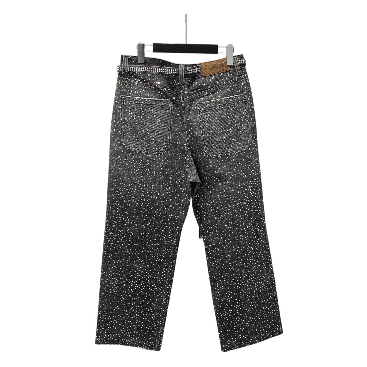 BIRTH OF ROYAL CHILD RHINESTONE EMBELLISHED STRAIGHT JEANSデニムパンツ 古着・中古-2枚目のアイテム画像