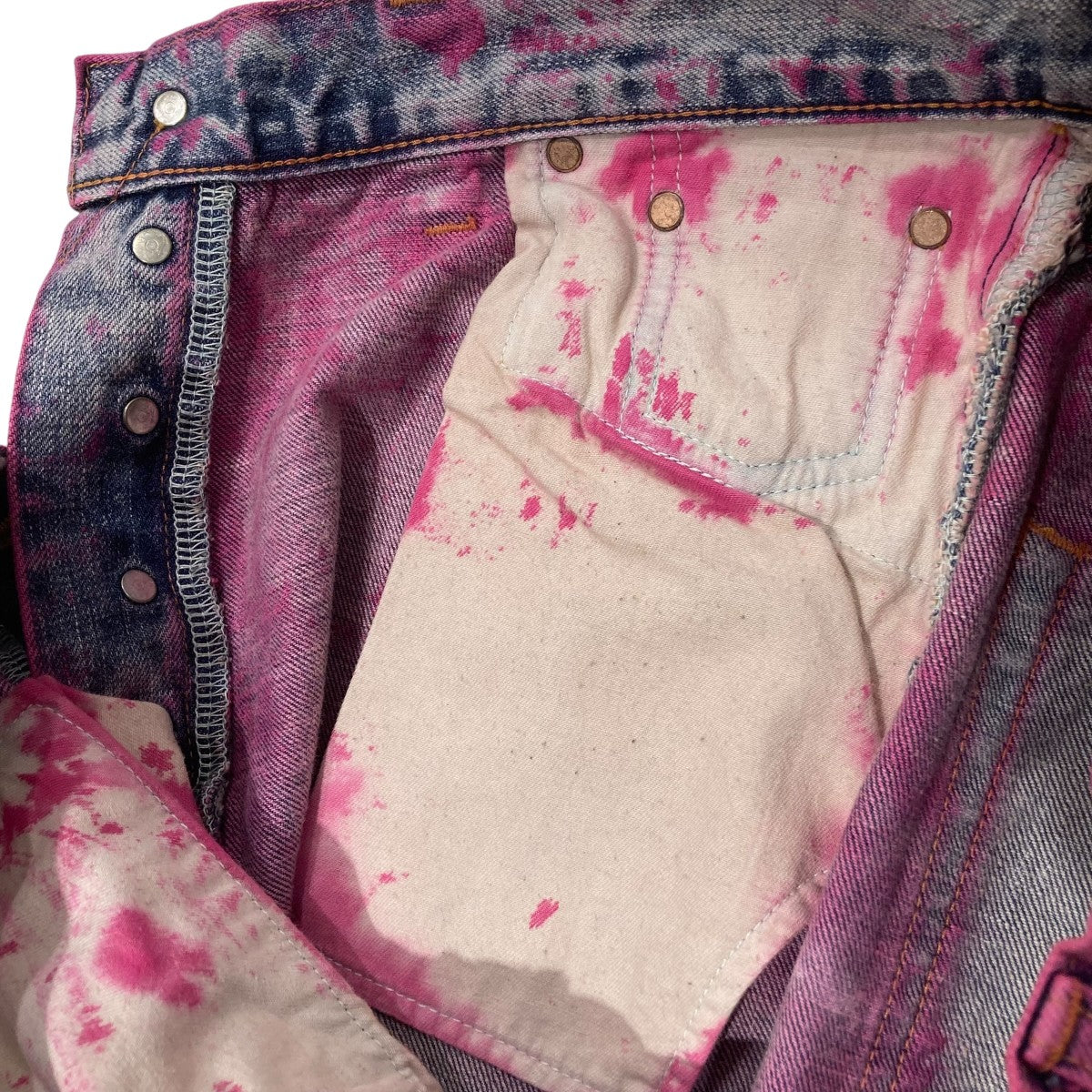 ANIME HAND PAINTING DENIM PANTSデニムパンツ25SS06PT296