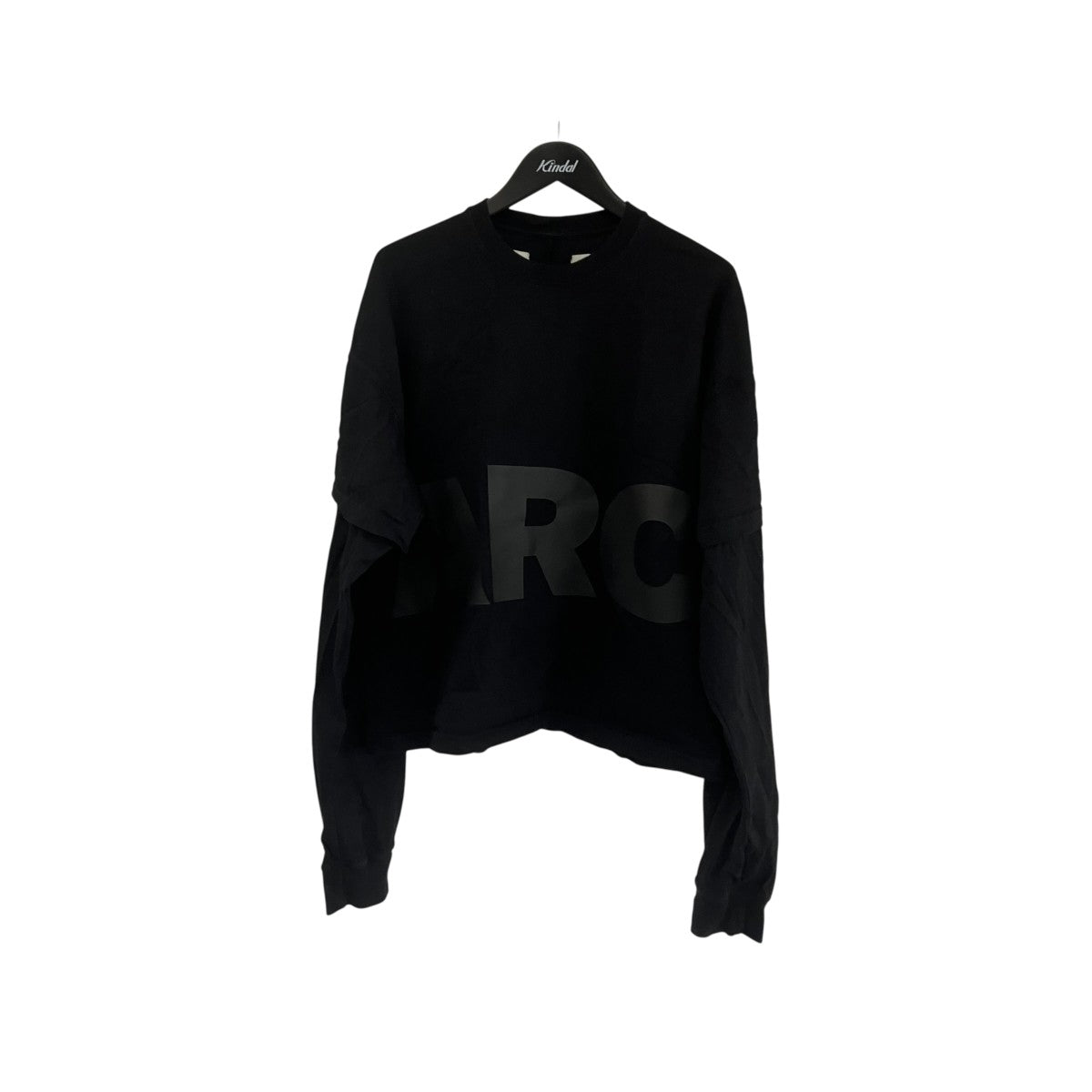B1ARCHIVE L S Undershirt Crewneck Teeラバープリント 長袖Tシャツ 古着・中古-1枚目のアイテム画像