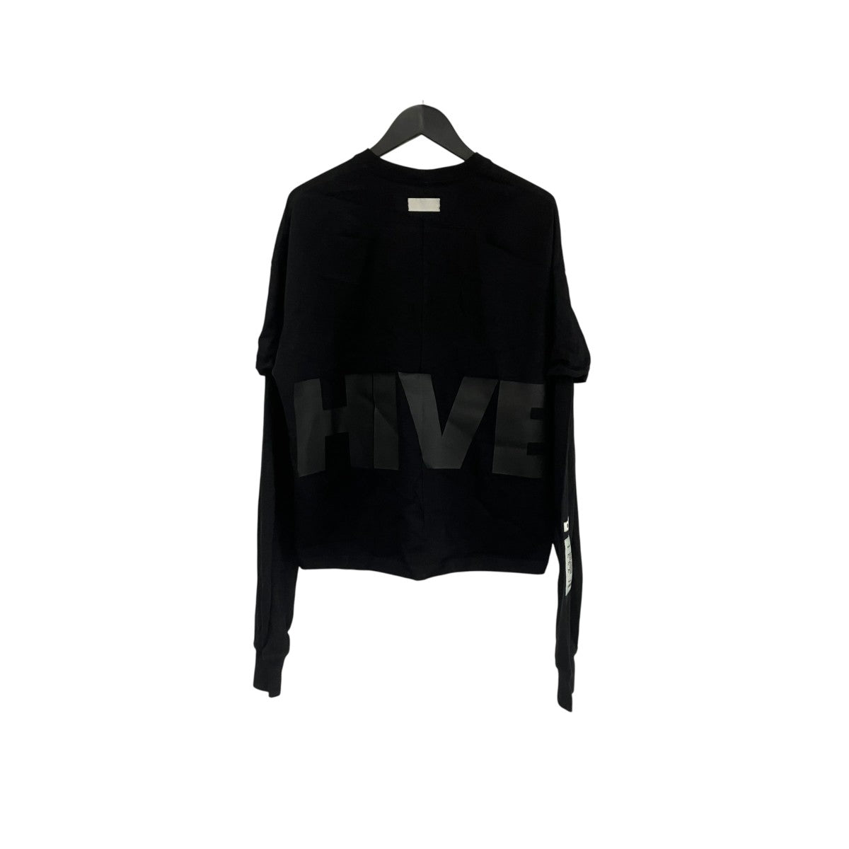 B1ARCHIVE L S Undershirt Crewneck Teeラバープリント 長袖Tシャツ 古着・中古-2枚目のアイテム画像