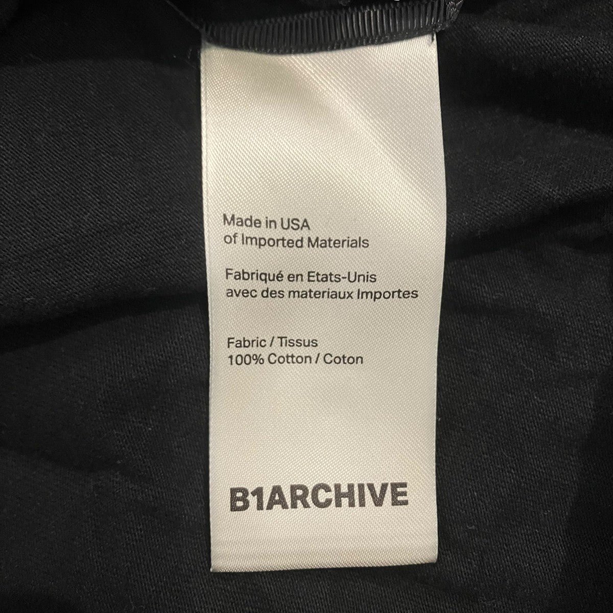 B1ARCHIVE L S Undershirt Crewneck Teeラバープリント 長袖Tシャツ 古着・中古-5枚目のアイテム画像