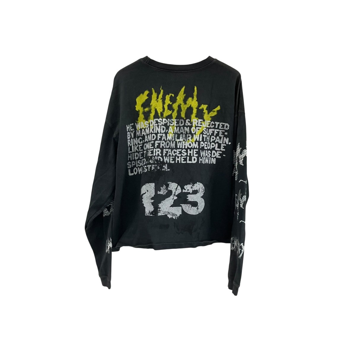 RRR123 THEARE CVA LE TEEプリント長袖Tシャツ 古着・中古-2枚目のアイテム画像