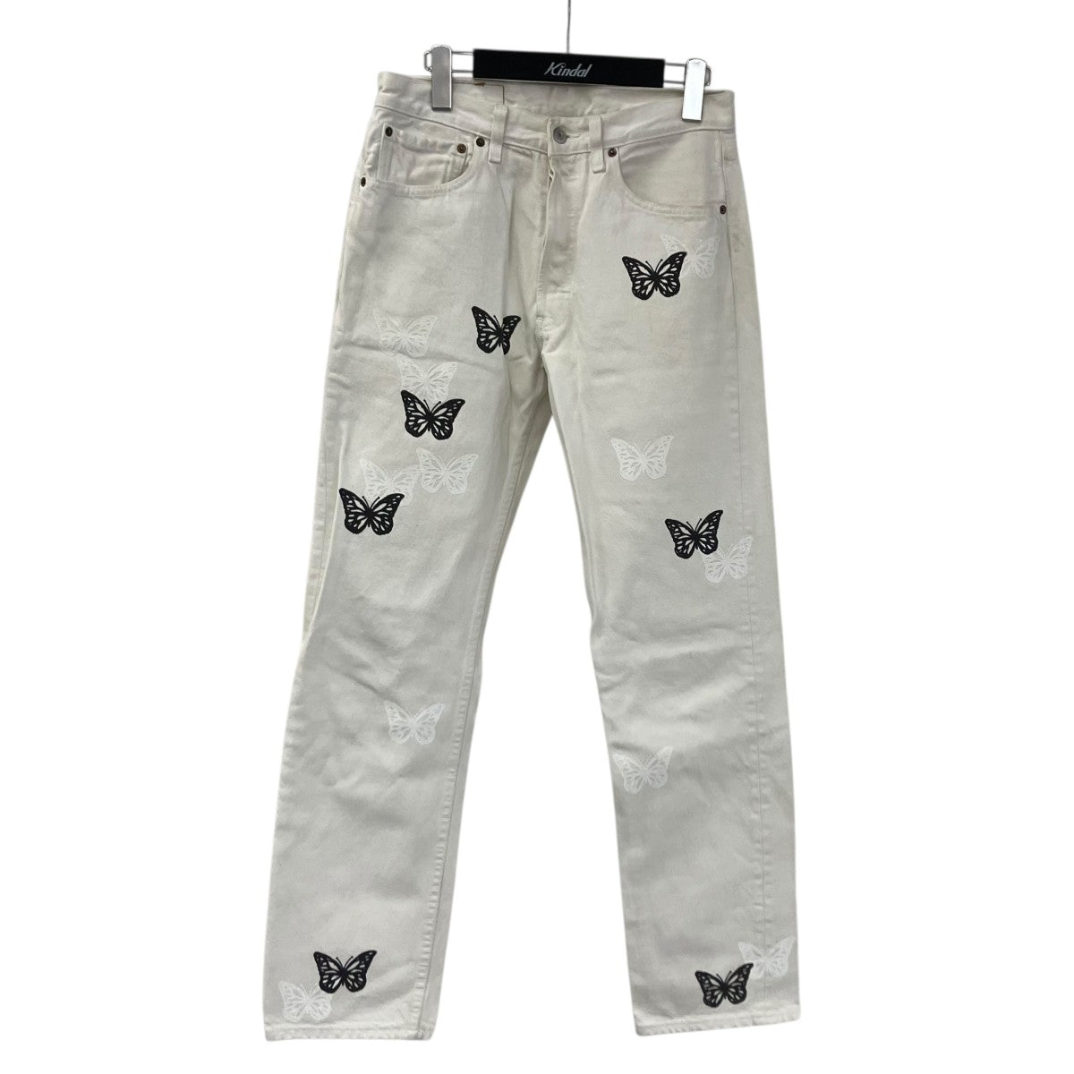 BUTTERFLY DENIM リーバイスリメイクデニムパンツ