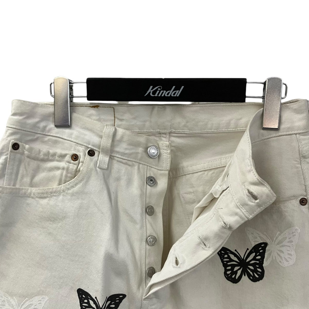 BUTTERFLY DENIM リーバイスリメイクデニムパンツ