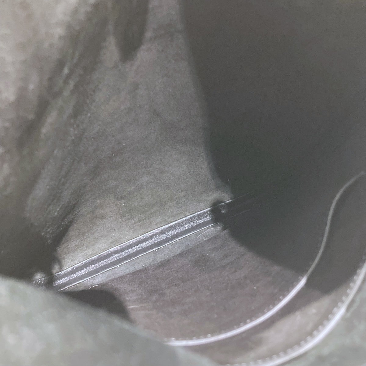 PHOEBE PHILO GIG TIE POUCHレザーバッグAB18 LT0087 900BK-S 古着・中古-4枚目のアイテム画像