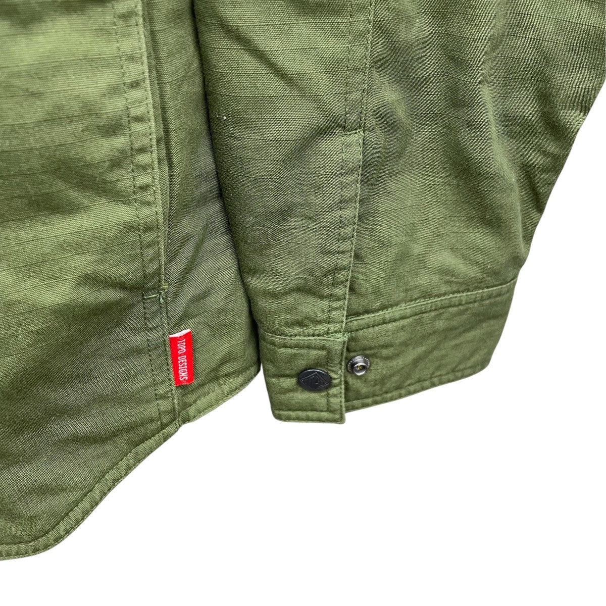 TOPO DESIGNS シャツジャケット 古着・中古-4枚目のアイテム画像