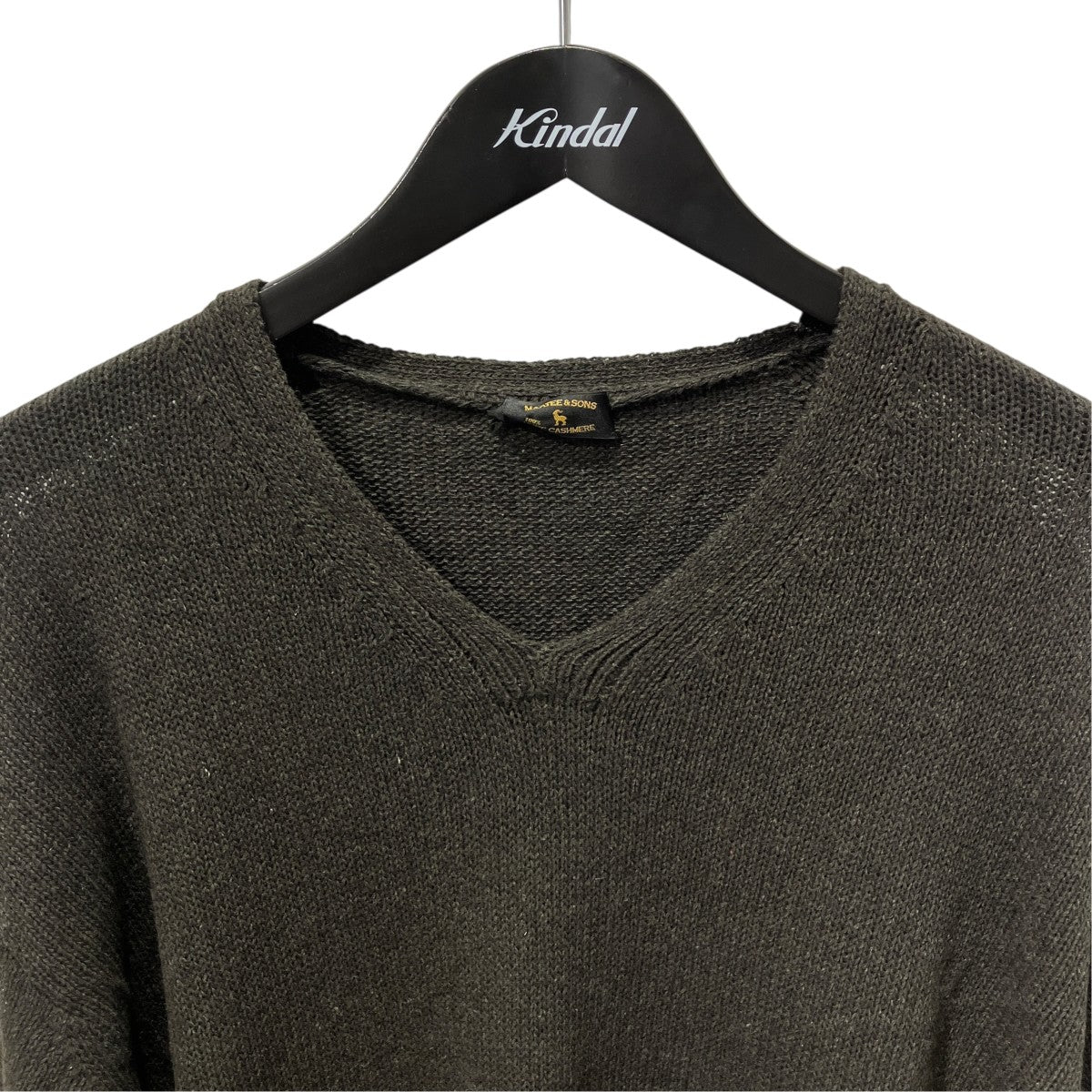 25AWCA G S LOOSE V SWEATER長袖ニットMT5303-0108