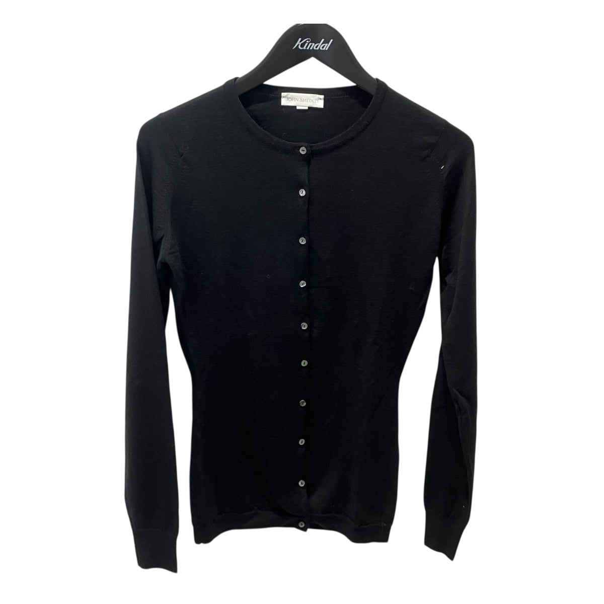 JOHN SMEDLEY NEW ZEALAND MERINO クルーネックカーディガンニットカーディガン 古着・中古-1枚目のアイテム画像