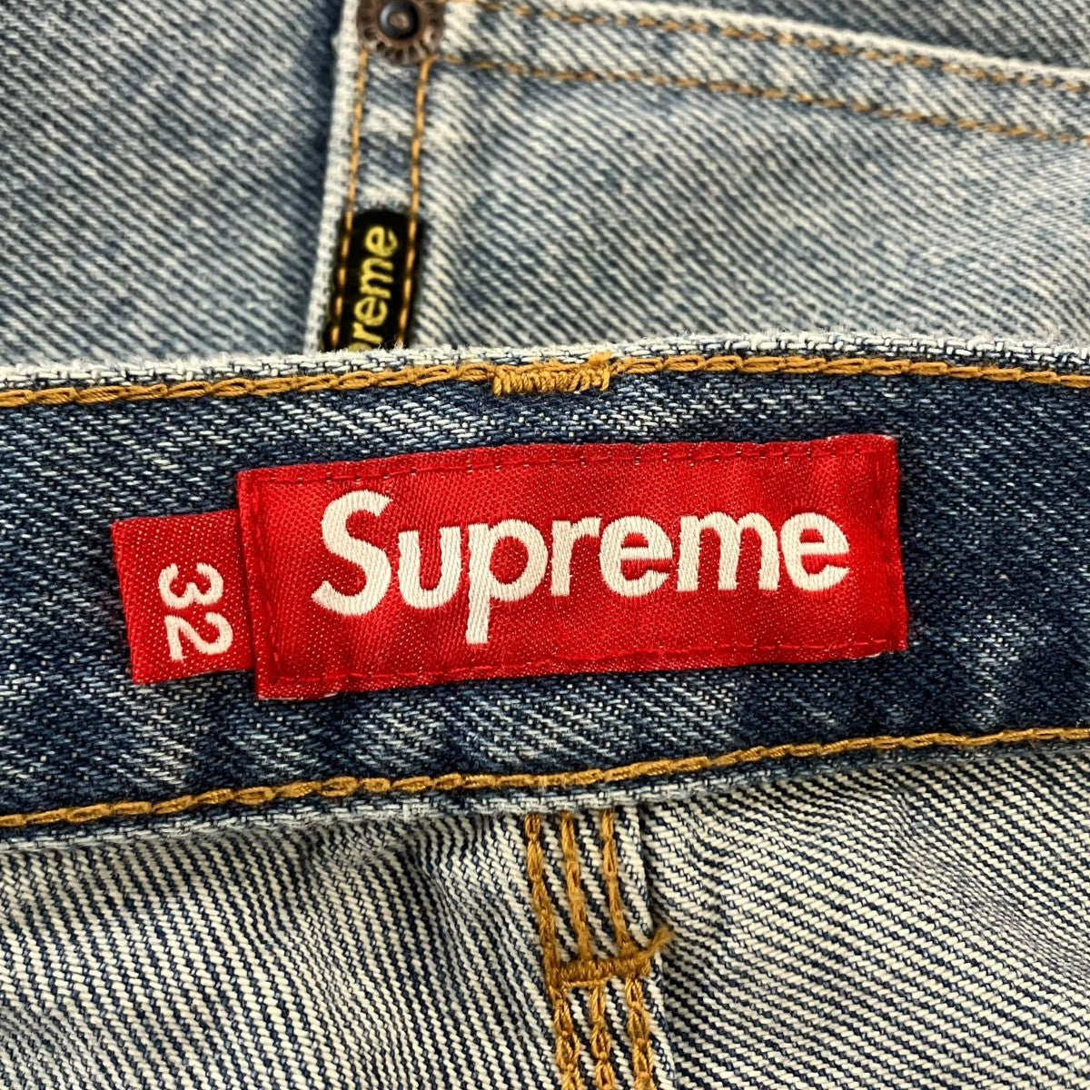 Supreme 25AWREFLECTIVE DOUBLE KNEE PANTデニムパンツ 古着・中古-7枚目のアイテム画像