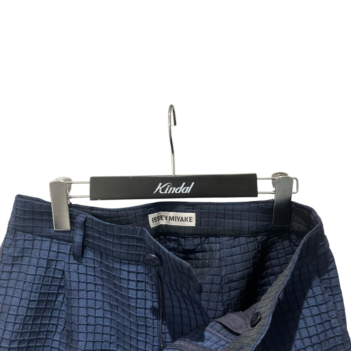 ISSEY MIYAKE 格子柄パンツIM53FF025 古着・中古-3枚目のアイテム画像