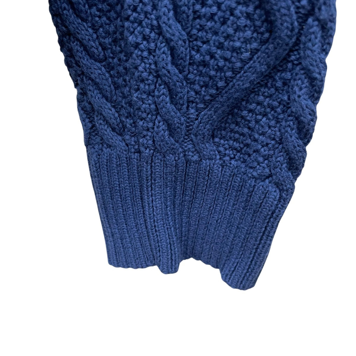 OCTOBERS VERY OWN Cable Knit Sweater With Crestニット 古着・中古-5枚目のアイテム画像