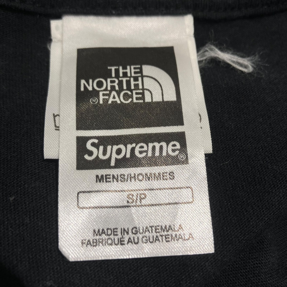 Supreme×The North Face 18SSMetallic Logo Tee NT31808I 着用感半袖カットソー 古着・中古-5枚目のアイテム画像