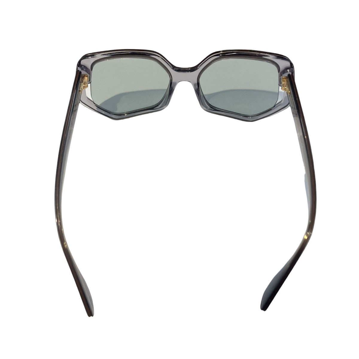 Acetate Logo Geometric Oversized SunglassesサングラスSMU 07V-A