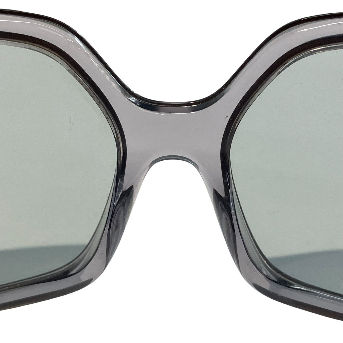Acetate Logo Geometric Oversized SunglassesサングラスSMU 07V-A