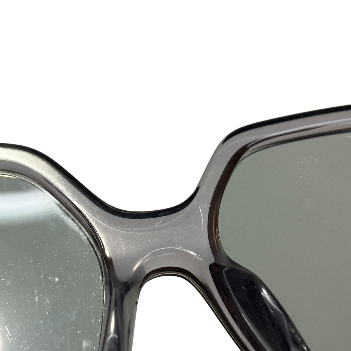 Acetate Logo Geometric Oversized SunglassesサングラスSMU 07V-A