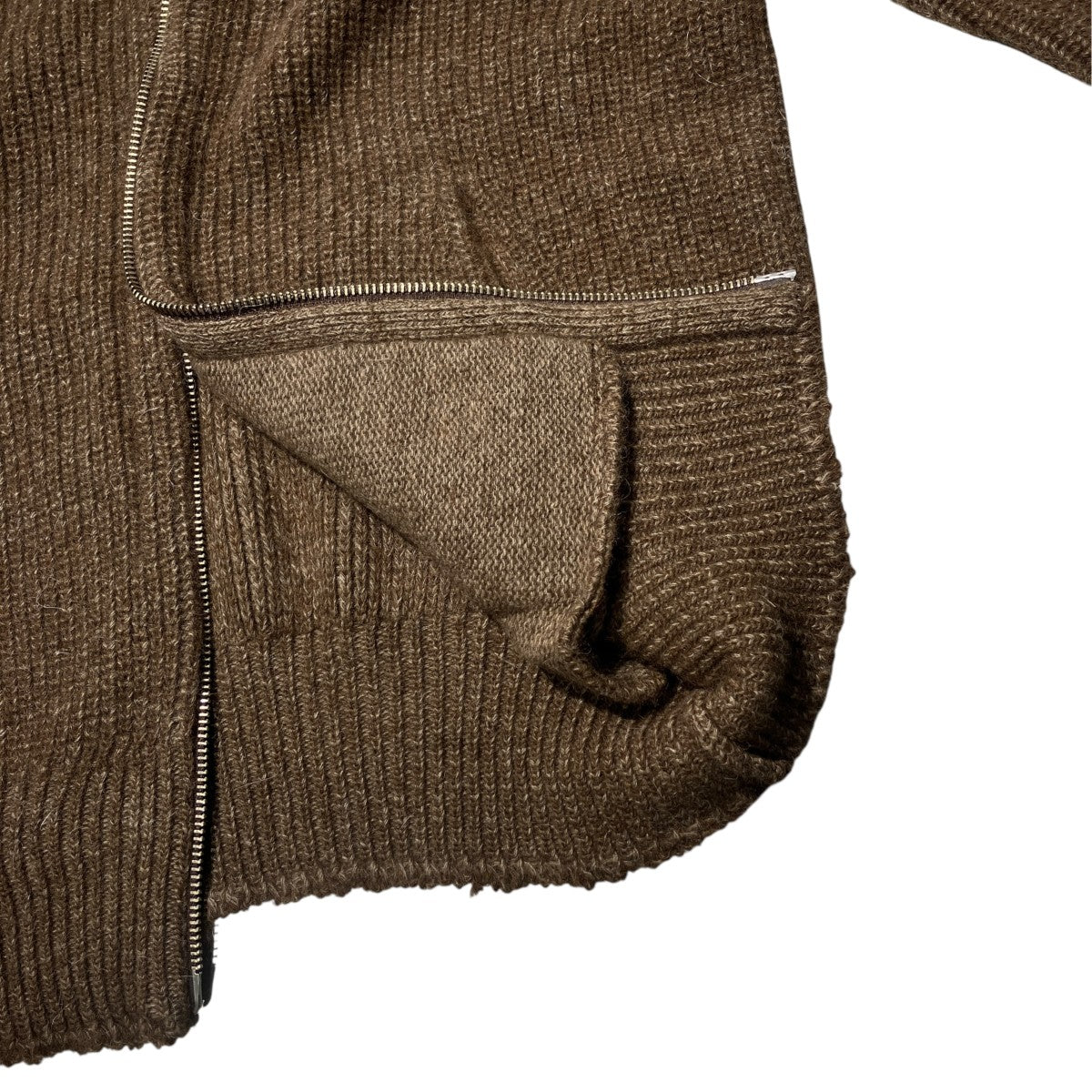 MAATEE＆SONS ひょっとこS 畔 JIP SWEATERジップセーターMT4303-0123A 古着・中古-5枚目のアイテム画像