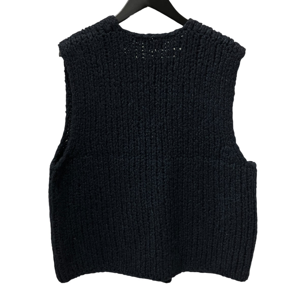 ウールシルクカシミヤニットベストWN24-17FW237