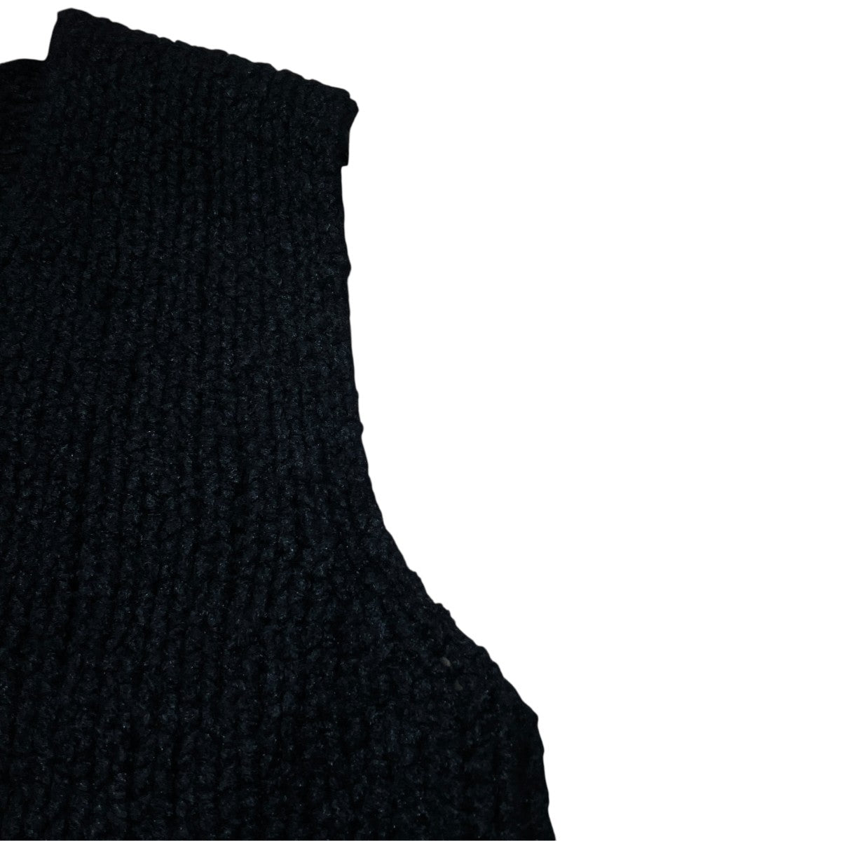 ウールシルクカシミヤニットベストWN24-17FW237