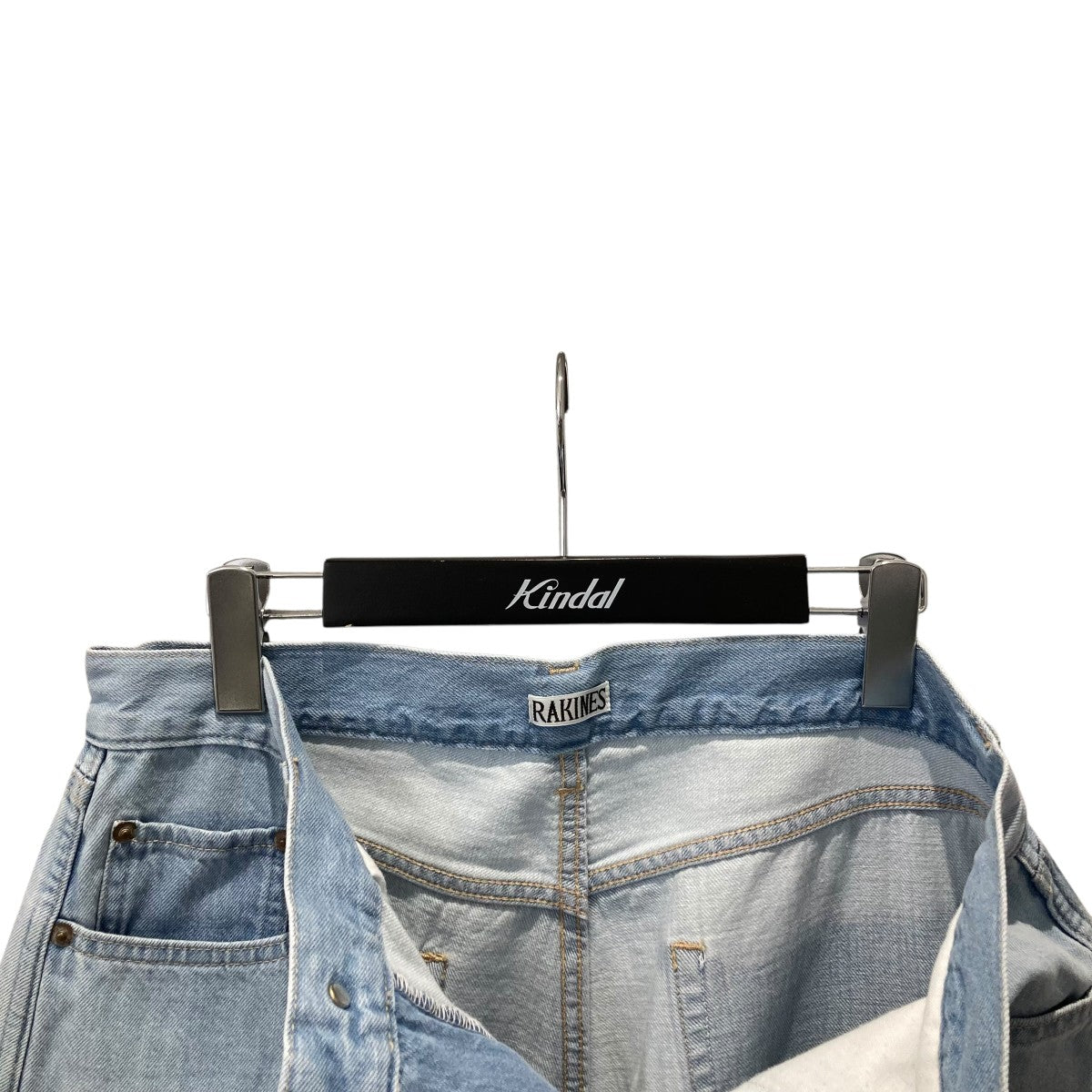 RAKINES 25AW10oz Rub denim-TO塩素擦り加工デニムパンツ14S25AF310P 古着・中古-3枚目のアイテム画像