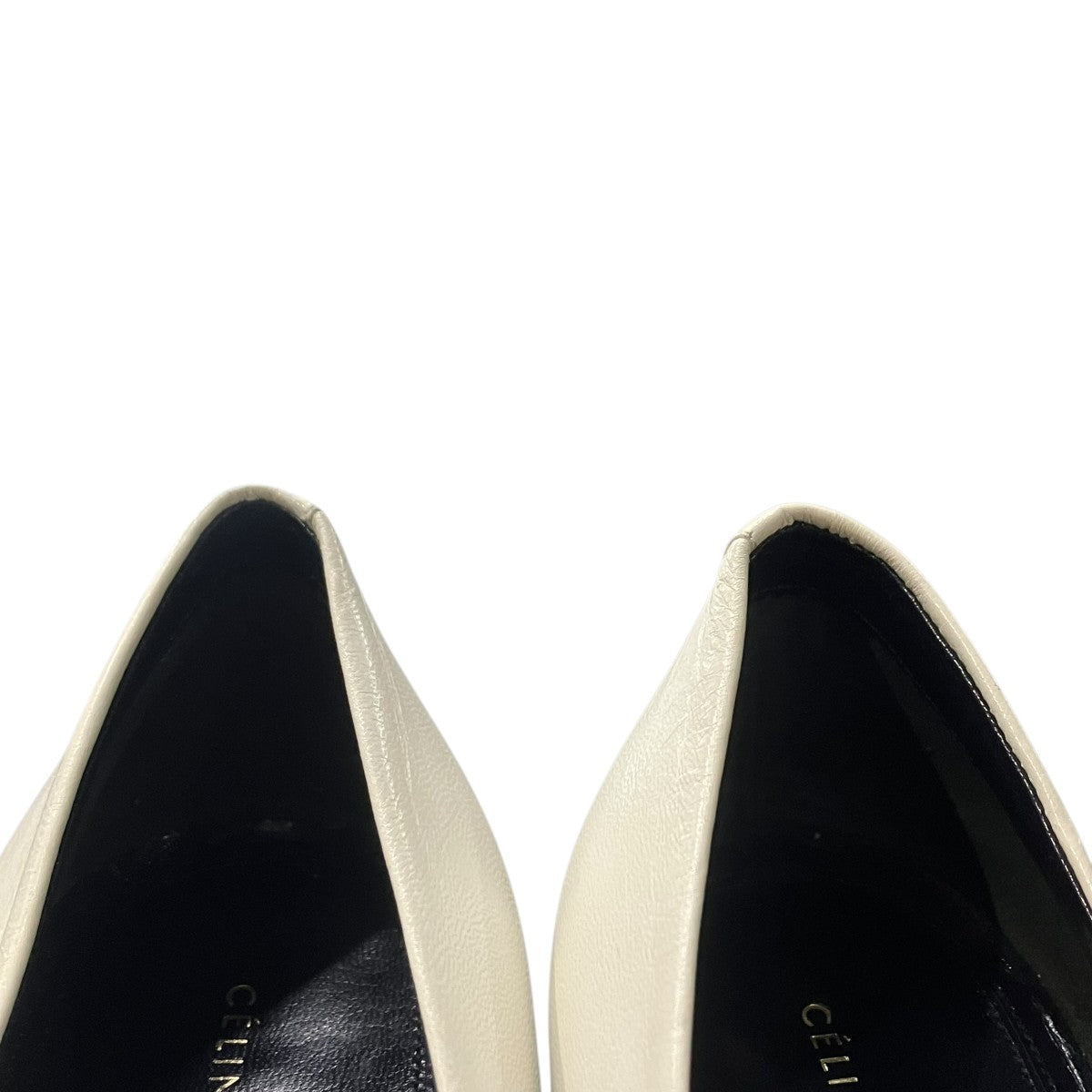フィービー期 Brass Heart Pumps 擦れ汚れパンプス