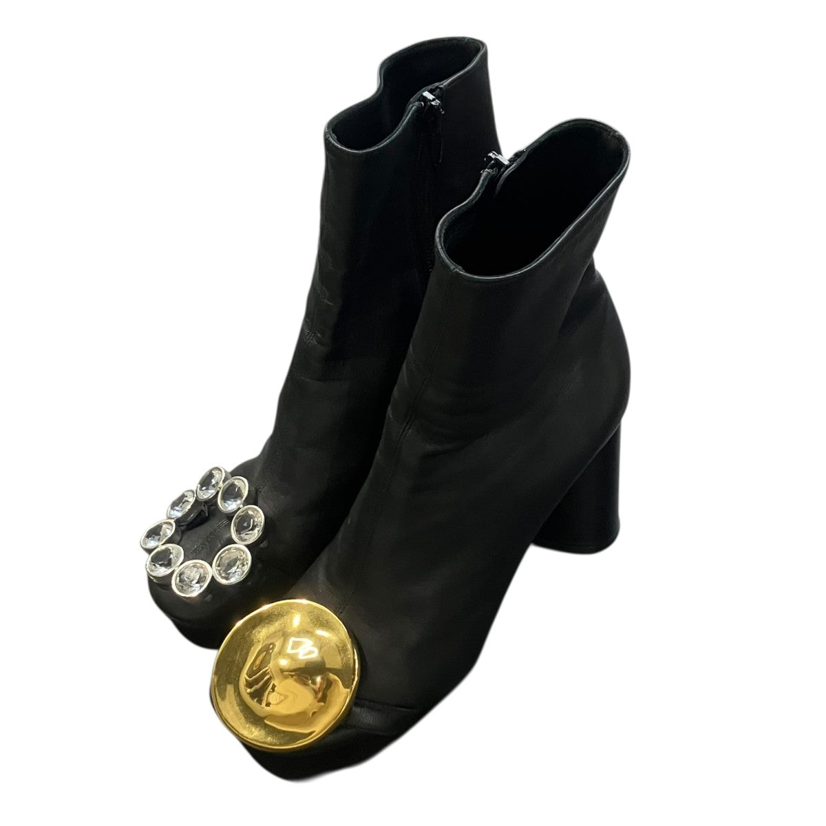 18SSフィービー期ラストコレクション ジュエルブーツサイドジップブーツ