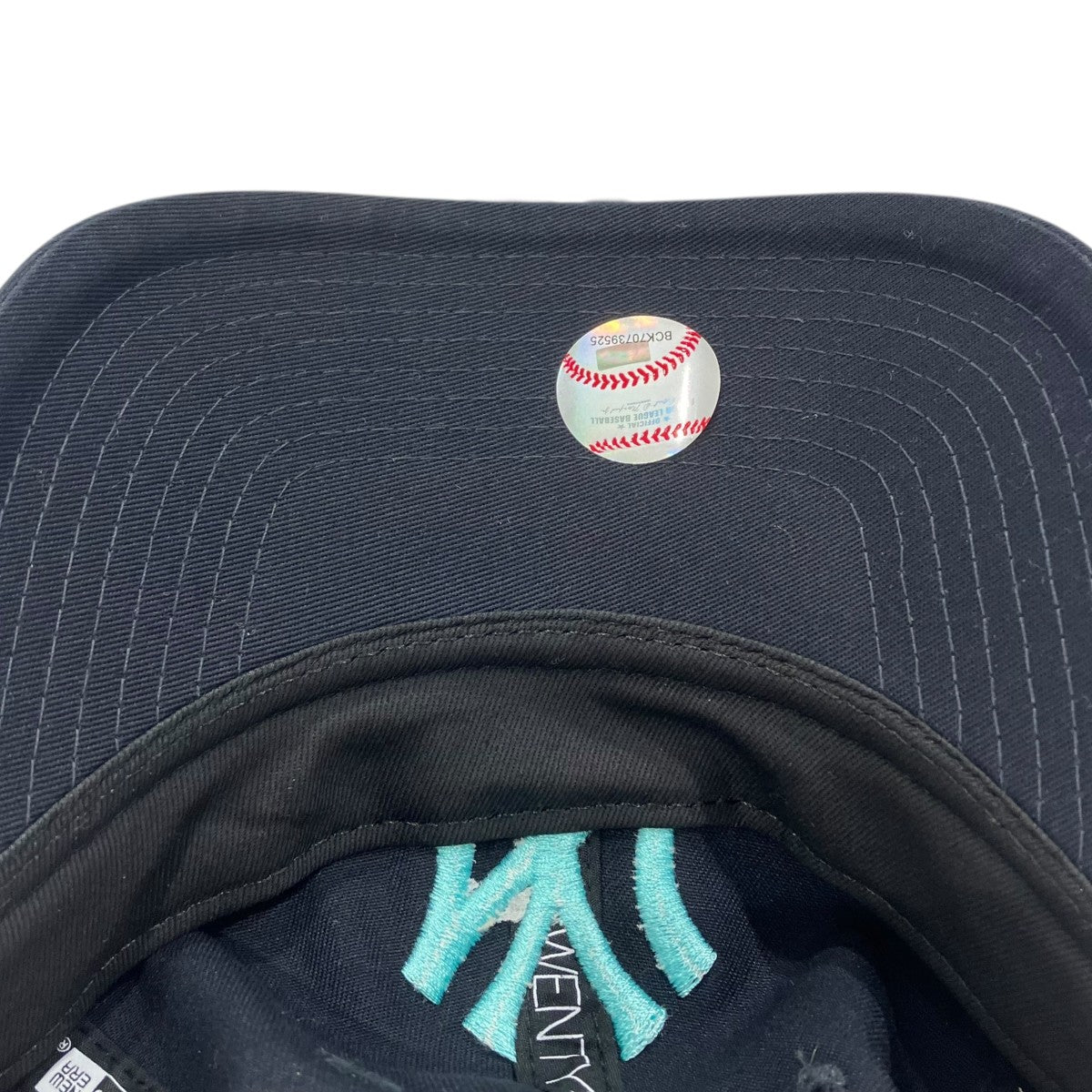 New Era(ニューエラ) 別注 NYY Robin's Egg Blue 920 ダメージ加工