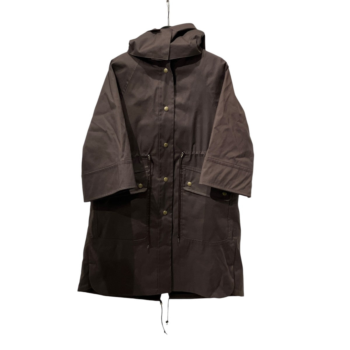 ADDISON ボアライナー付きフーテッドコートL192APFCO0171BL
