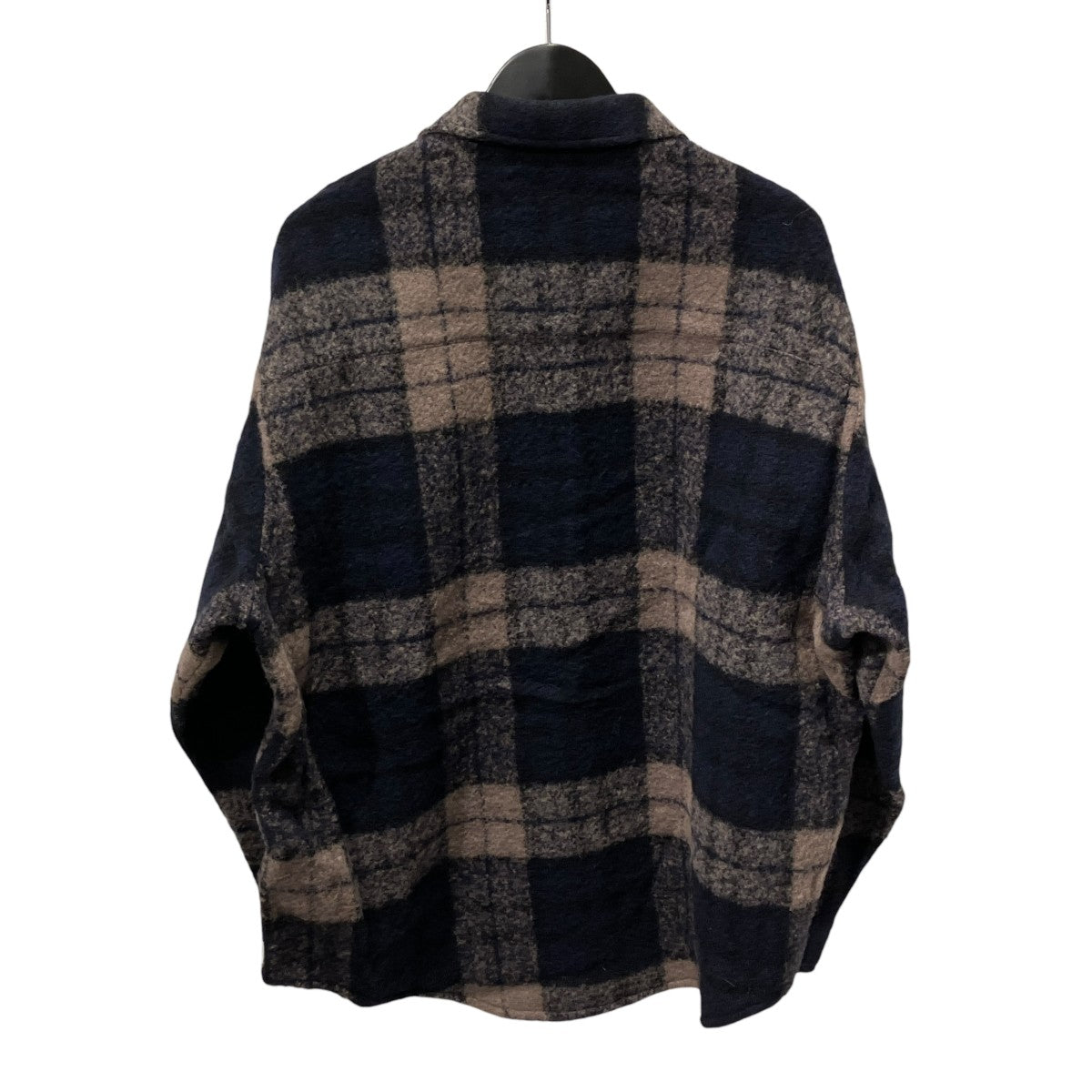 25AWTXT 02   LS   WONY． TWEED． TEXTILE． OFチェックシャツ252TQDT-SHM04