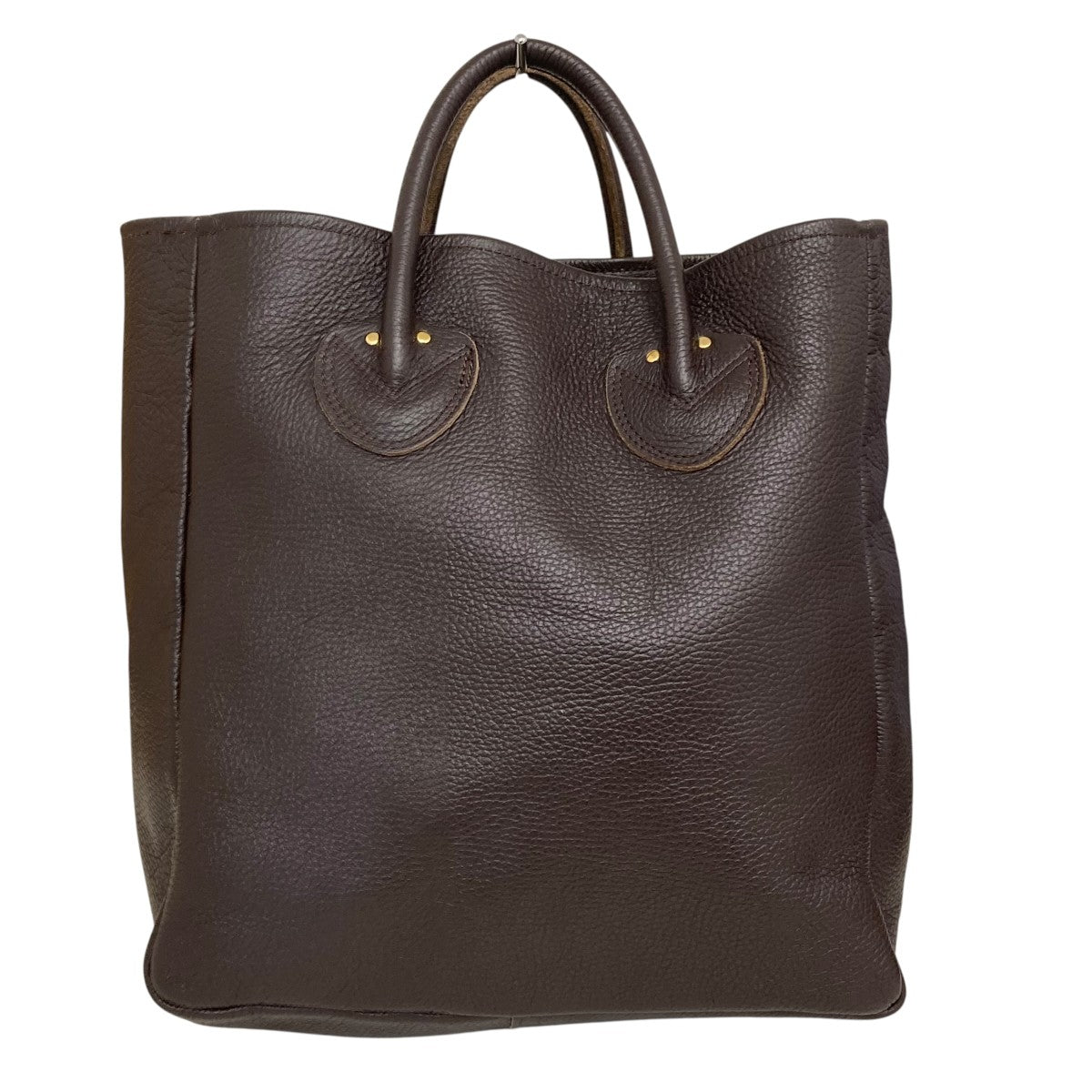 EMBOSSED LEARHER TOTEトートバッグ