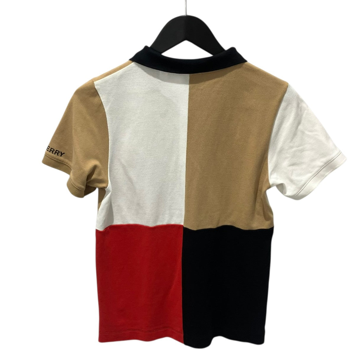 BURBERRY ポロシャツ XSサイズ BURBERRY(バーバリー) ポロシャツ8022652 8022652 ホワイト×ベージュ
