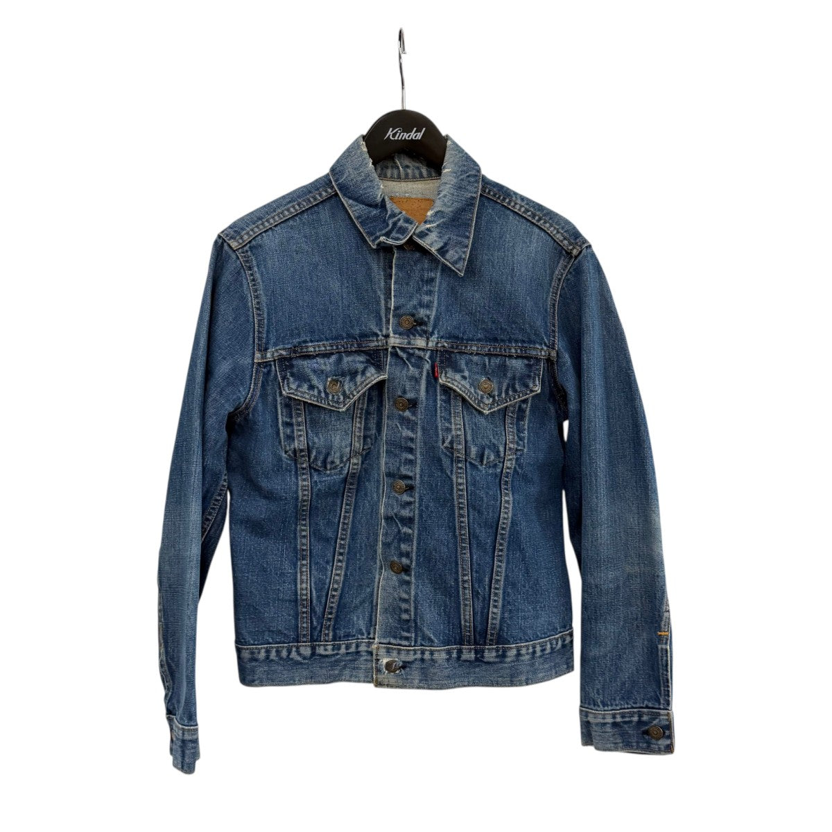 LEVI’S 70s 布ケアタグデニムジャケット70505 古着・中古-1枚目のアイテム画像