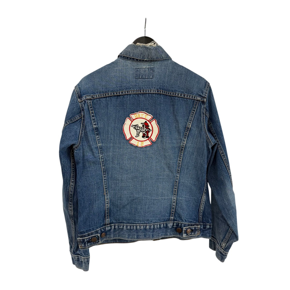 LEVI’S 70s 布ケアタグデニムジャケット70505 古着・中古-2枚目のアイテム画像