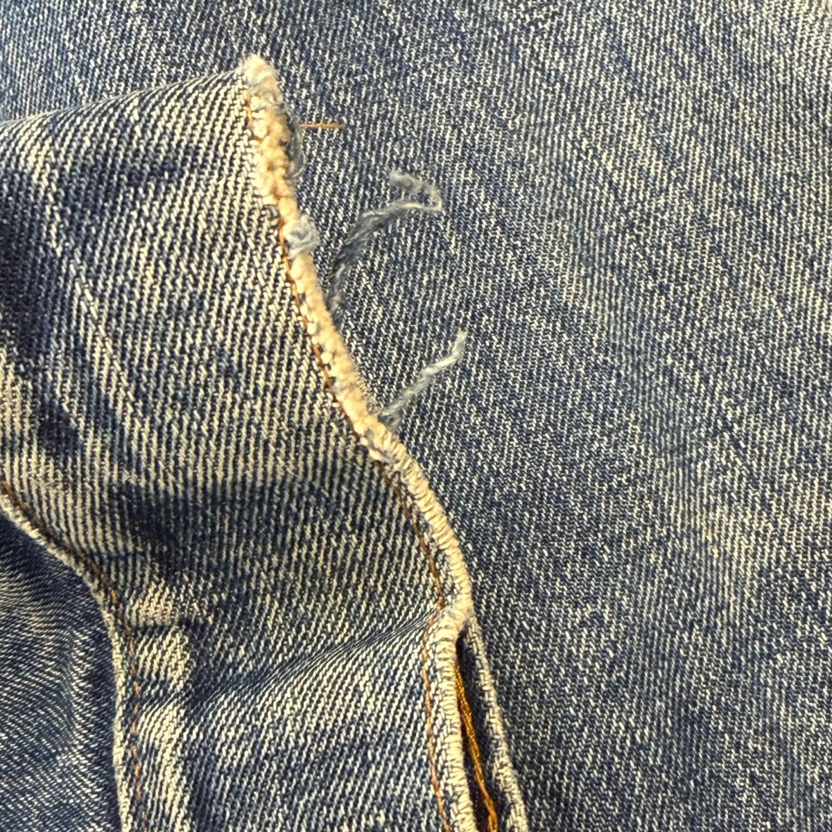 LEVI’S 70s 布ケアタグデニムジャケット70505 古着・中古-8枚目のアイテム画像
