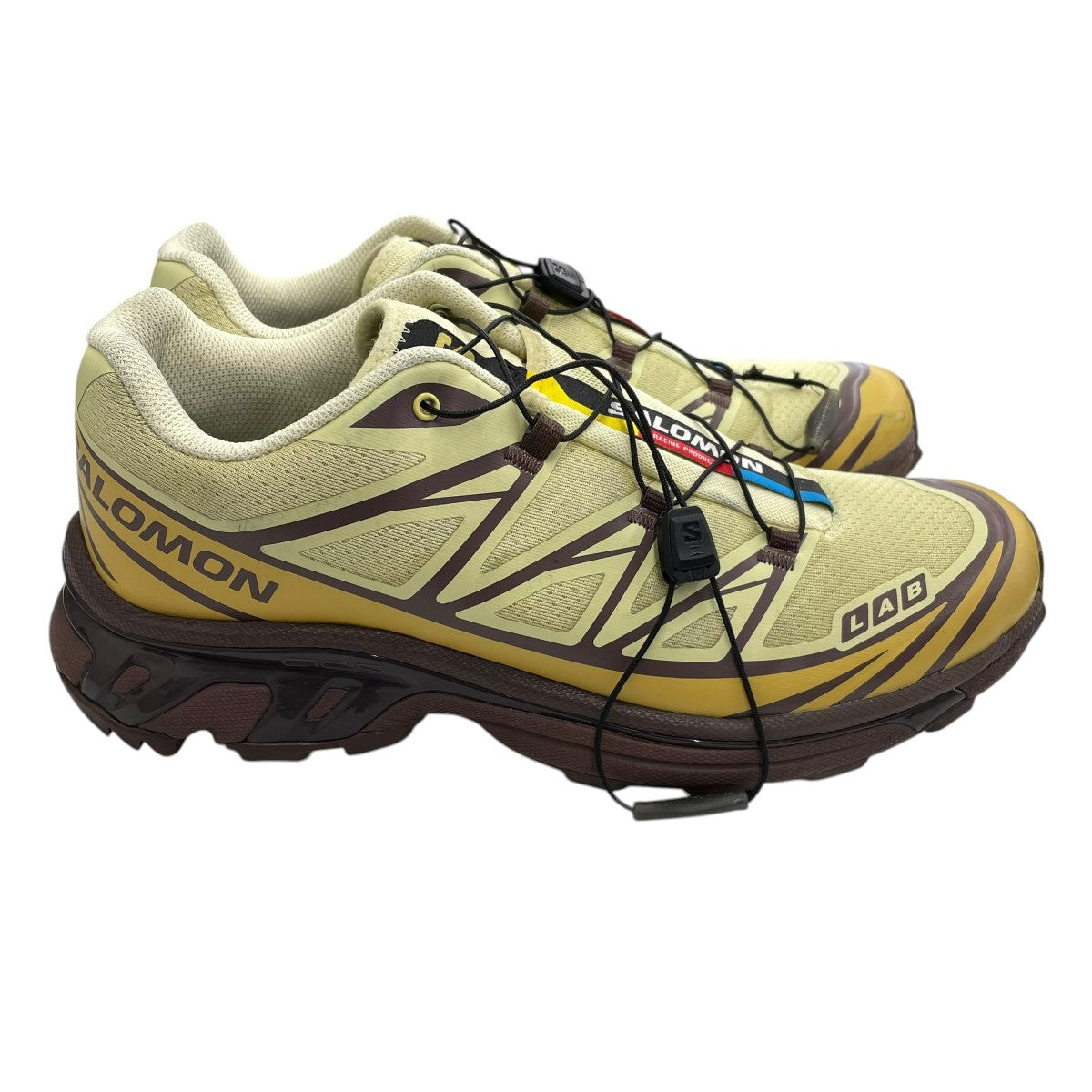 SALOMON XT-6 ’Dusty Yellow French Roastスニーカー478695 古着・中古-3枚目のアイテム画像