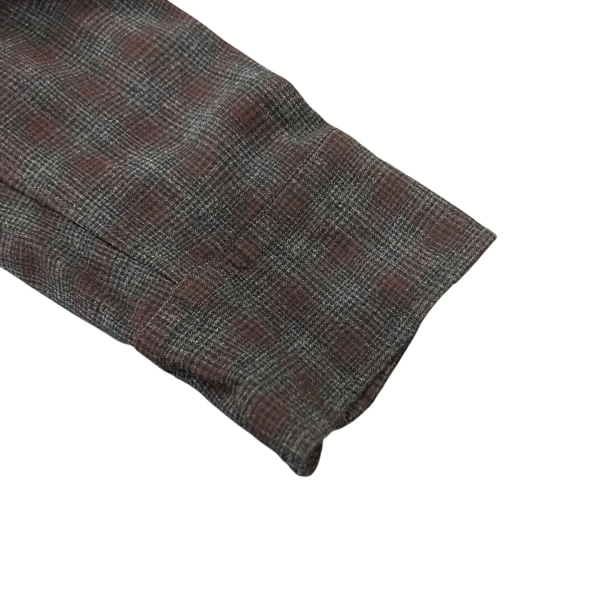 MAATEE＆SONS 25AWOP COLLLAR SHIRTS RAYON強撚 BRCHECK長袖シャツチェックシャツMT5303-0604A 古着・中古-4枚目のアイテム画像