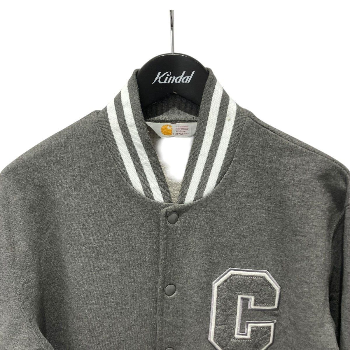 CarHartt CUP JACKET リブ汚れスタジャン 古着・中古-3枚目のアイテム画像