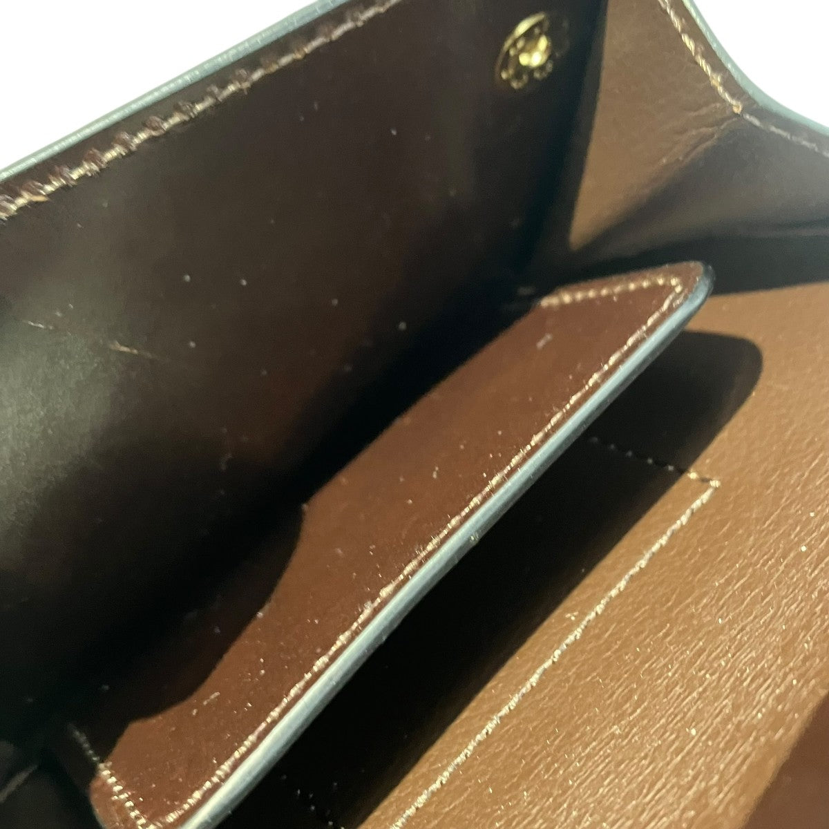 SHELL CORDOVAN三つ折り財布