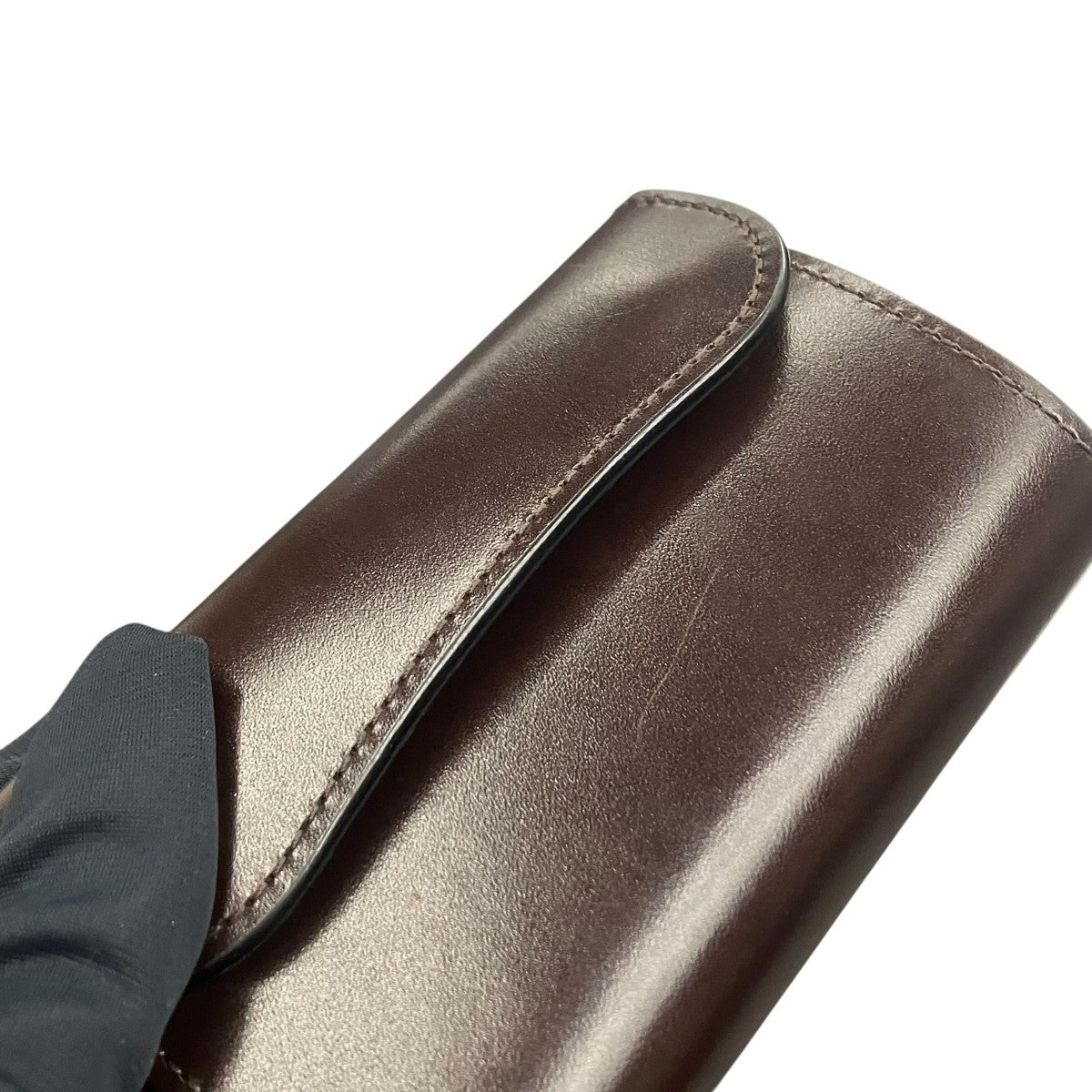 SHELL CORDOVAN三つ折り財布