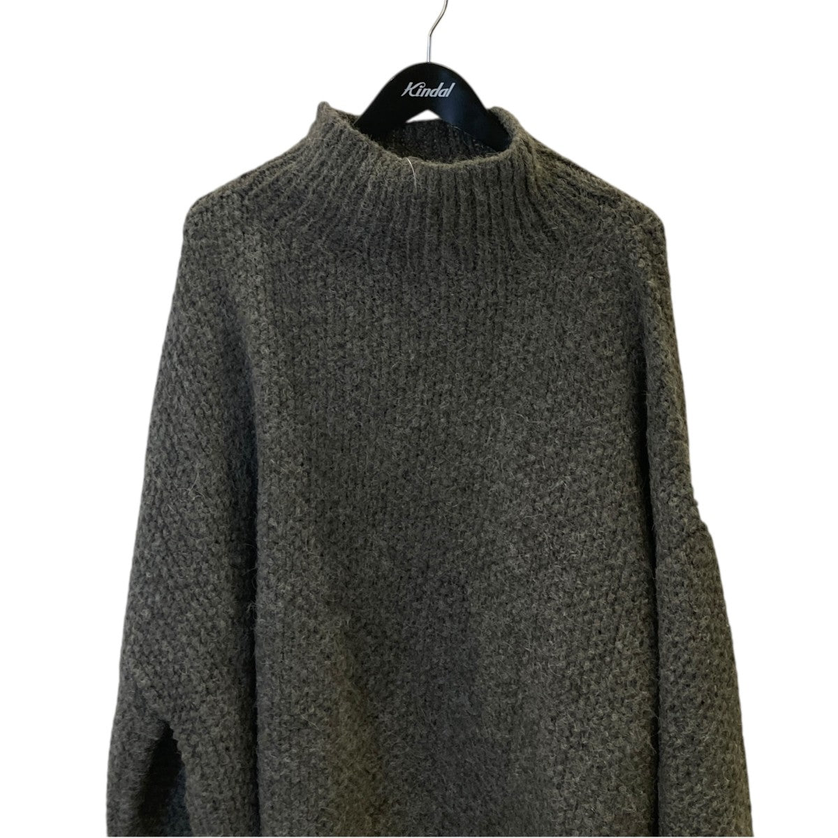 HAND OVERSIZED HIGH NECKセーターsau21kn292