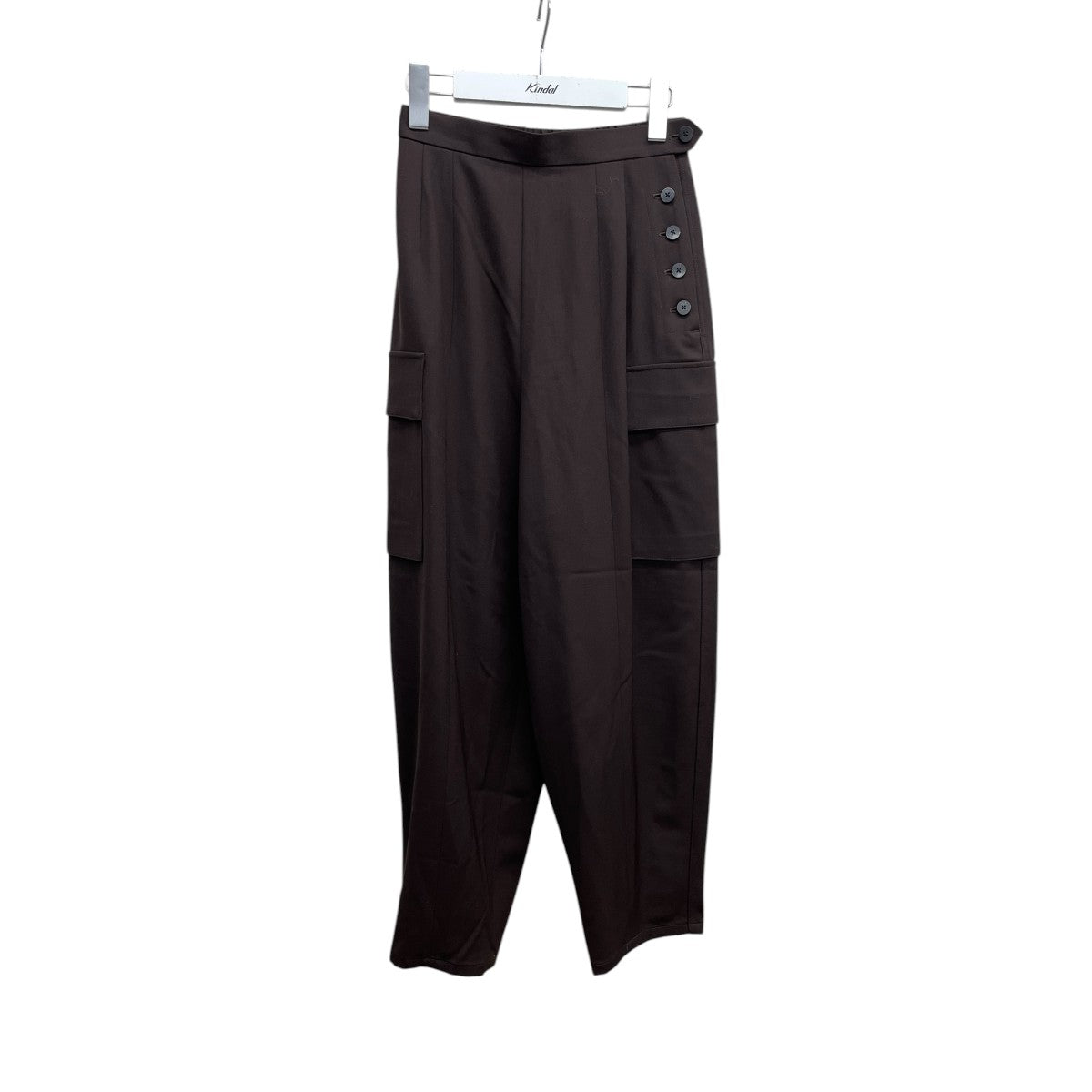 SUPER120S HIGHTWIST WOOLカーゴパンツ34-04-14-04001