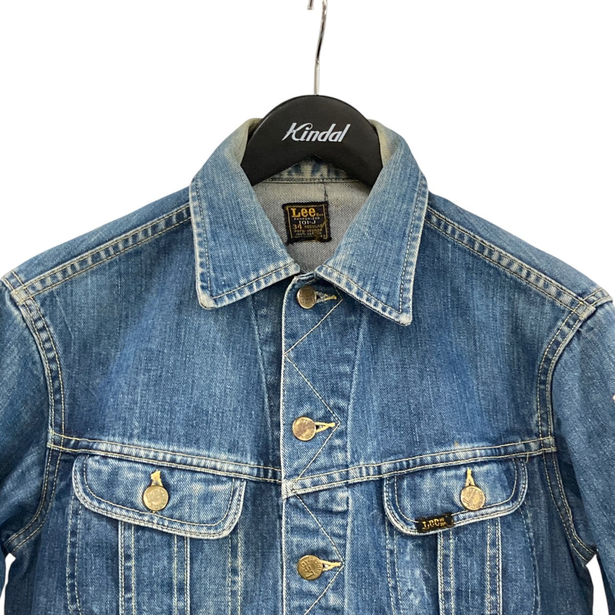 LEE(リー) 70s 四角黒タグデニムジャケット101J 101J インディゴ