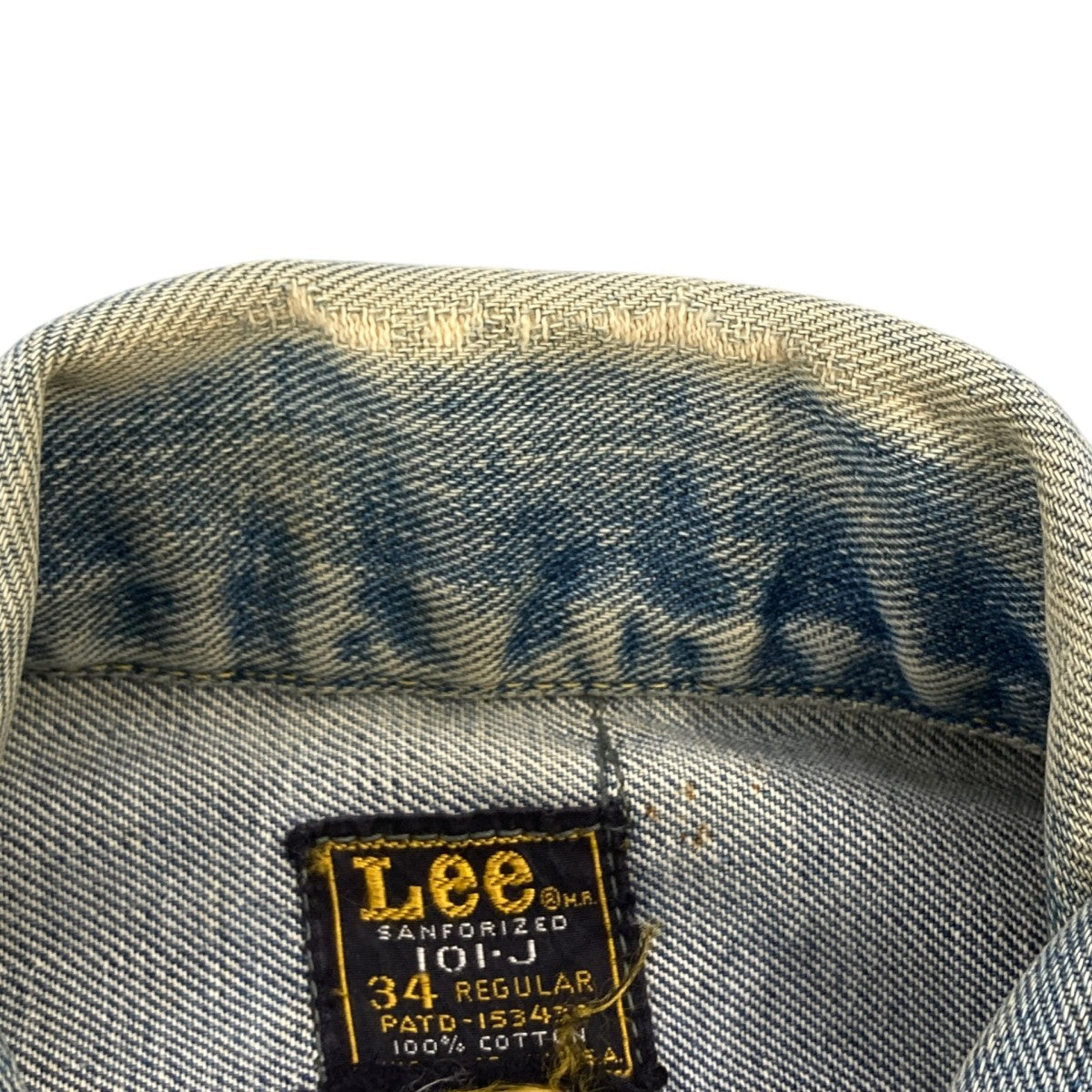 LEE(リー) 70s 四角黒タグデニムジャケット101J 101J インディゴ