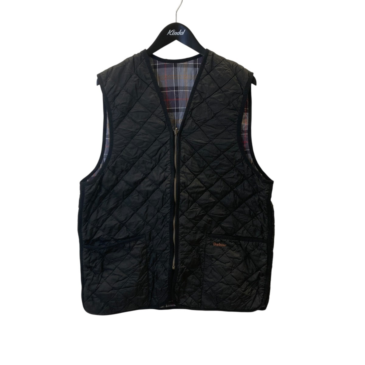 QUILTED WAISTCOAT ZIP-IN LINER中綿ベストMLI0001BK91