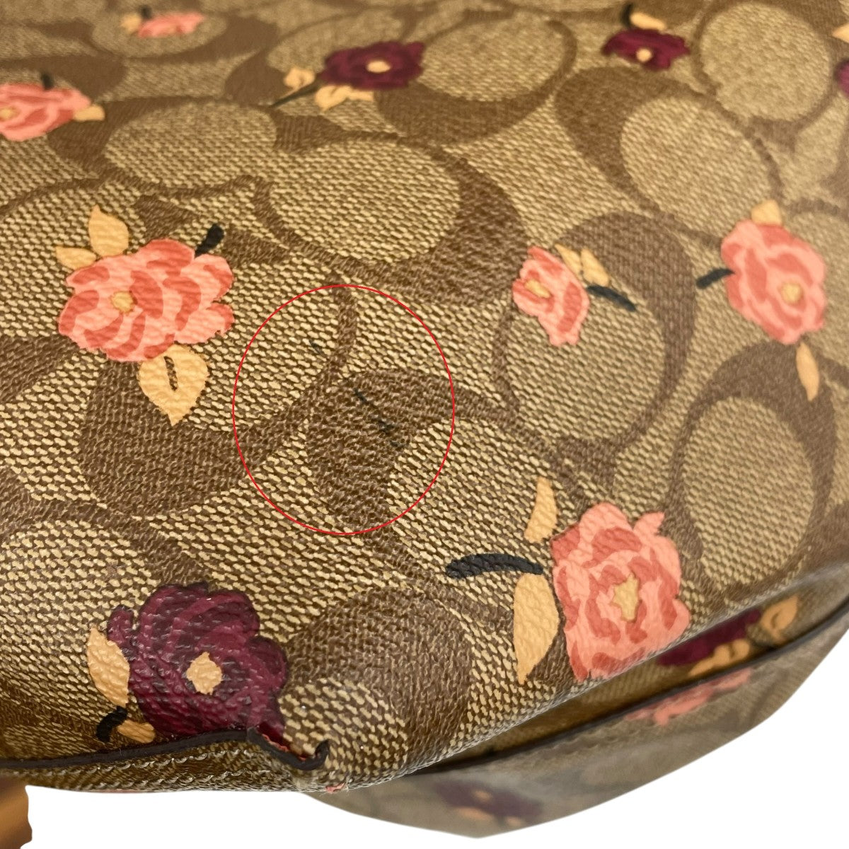 COACH リバーシブル シグネチャートートバッグ 古着・中古-4枚目のアイテム画像