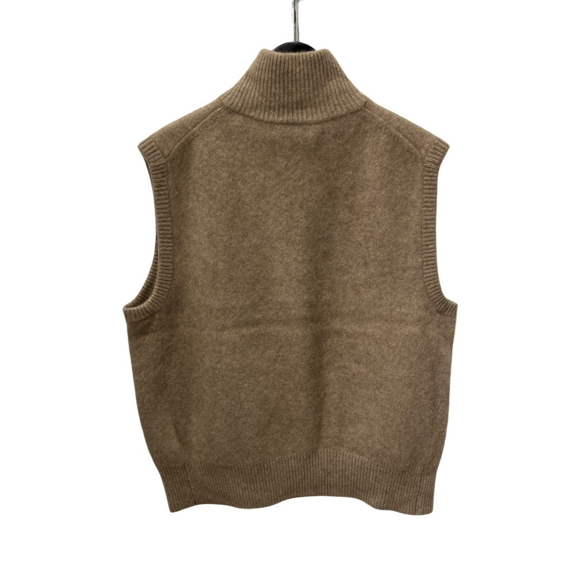 CASHEMERE 強圧縮 JIP VESTニットベストMT3303-0108
