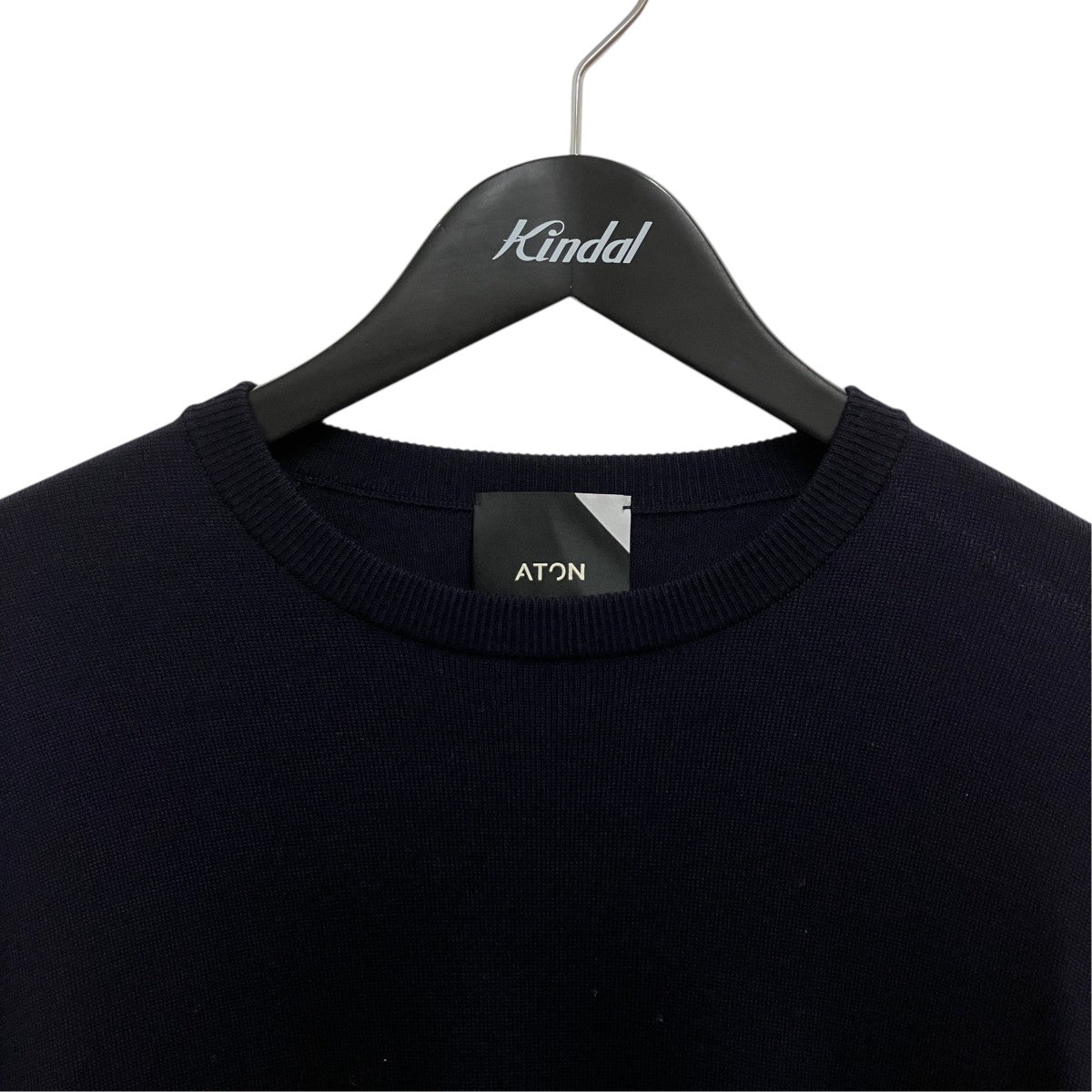 SLOW WOOL CREWNECK DRESSニットワンピース6930921